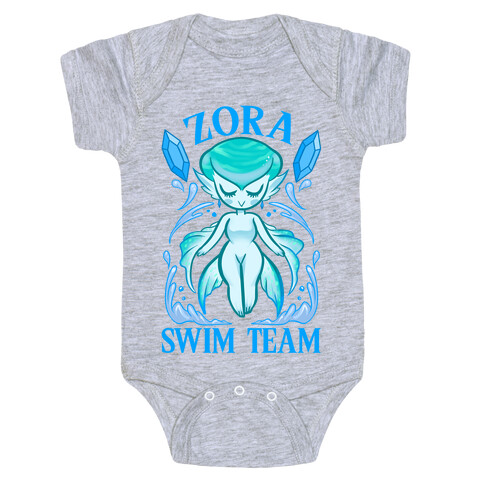 Zora Swim Team Parody Baby One-Piece