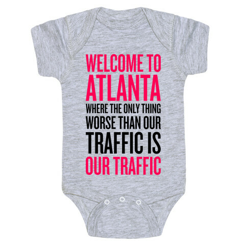 Atlanta Traffic Baby One-Piece