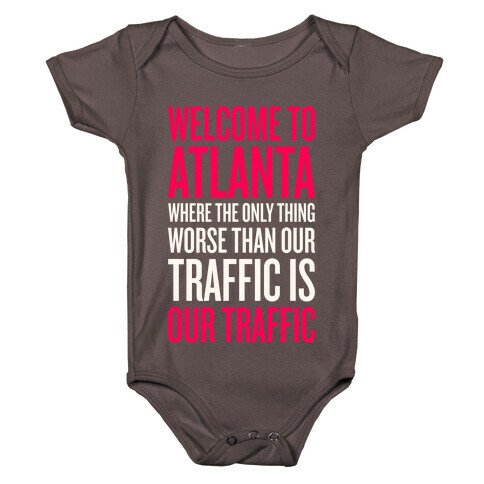 Atlanta Traffic Baby One-Piece
