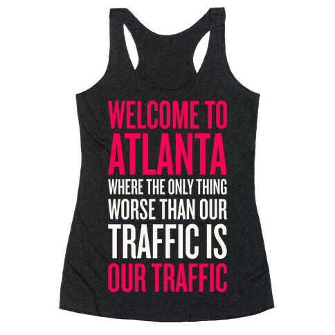 Atlanta Traffic Racerback Tank Top