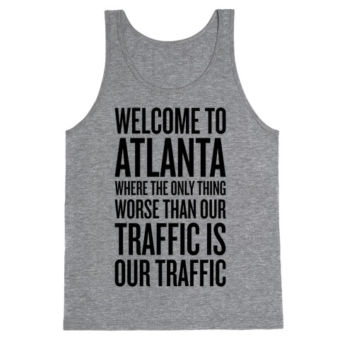 Atlanta Traffic Tank Top