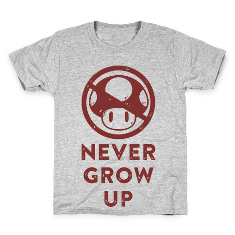 Never Grow Up Kids T-Shirt