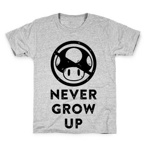 Never Grow Up Kids T-Shirt