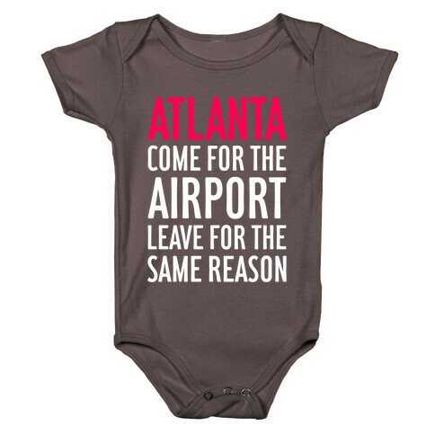 Atlanta: Come For The Airport Baby One-Piece