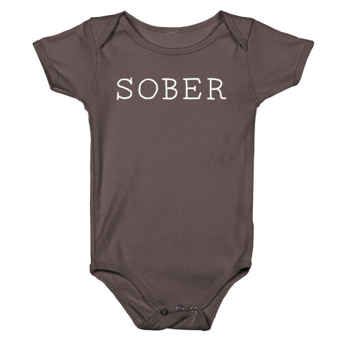 SOBER Baby One-Piece