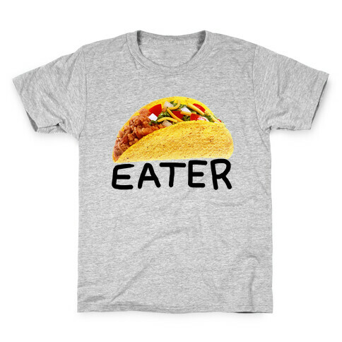 TACO EATER Kids T-Shirt