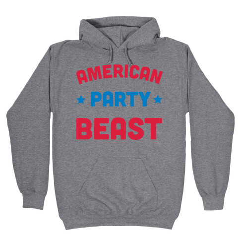 AMERICAN PARTY BEAST Hooded Sweatshirt