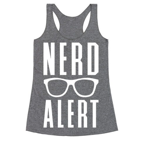 Nerd Alert Racerback Tank Top