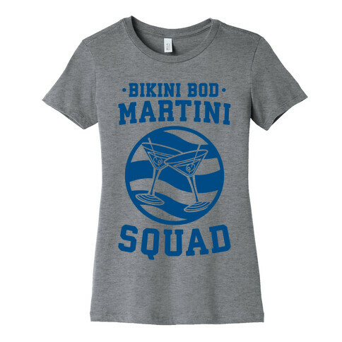 Bikini Bod Martini Squad Womens T-Shirt