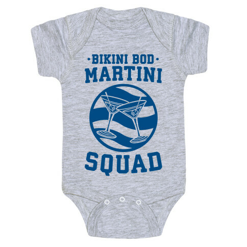 Bikini Bod Martini Squad Baby One-Piece