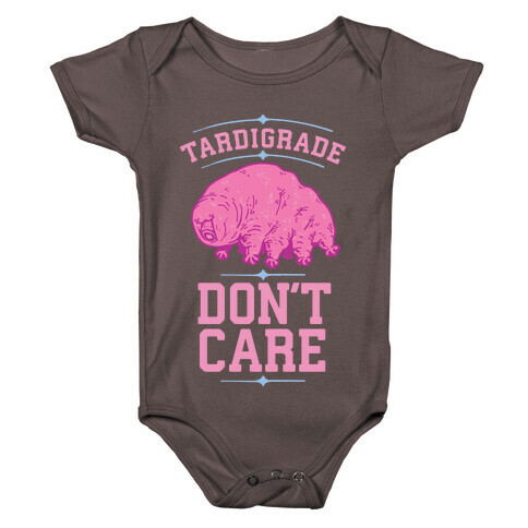 Tardigrade Don't Care Baby One-Piece