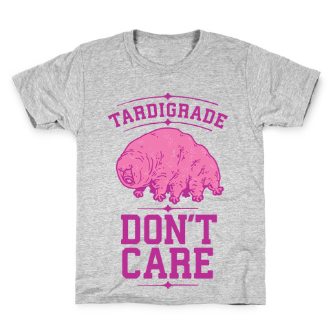 Tardigrade Don't Care Kids T-Shirt