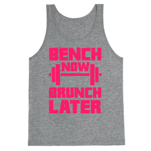 Bench Now, Brunch Later Tank Top