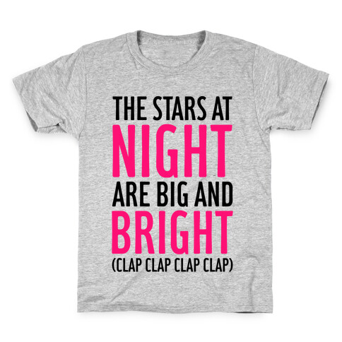 The Stars At Night Kids T-Shirt