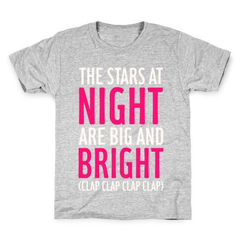 The Stars At Night Kids T-Shirt