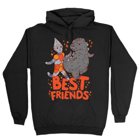 Best Friends Jet Jaguar & Godzilla Hooded Sweatshirt