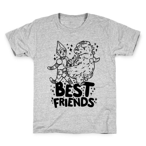 Best Friends Jet Jaguar & Godzilla Kids T-Shirt