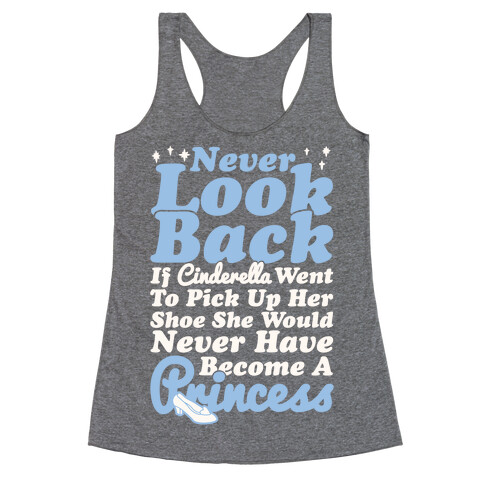 Never Look Back Racerback Tank Top