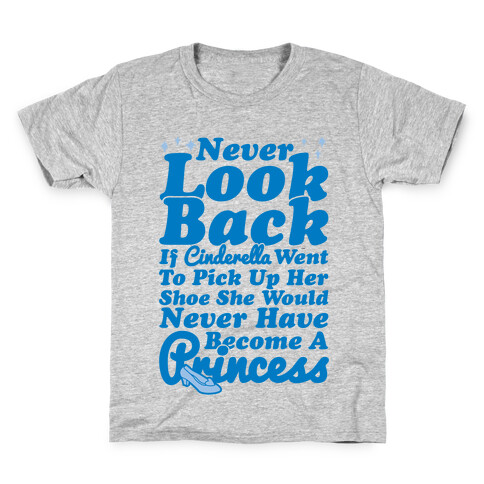 Never Look Back Kids T-Shirt