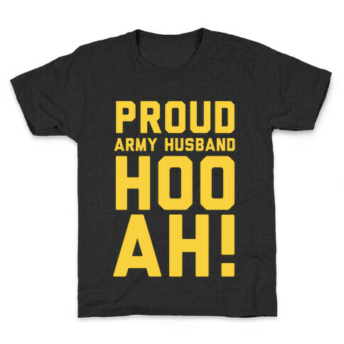 Proud Army Husband Kids T-Shirt