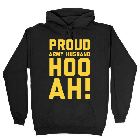 Proud Army Husband Hooded Sweatshirt