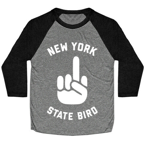 New York State Bird Baseball Tee