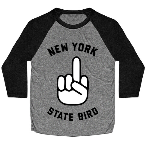 New York State Bird Baseball Tee