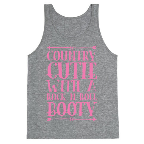 Country Cutie With A Rock 'N Roll Booty Tank Top