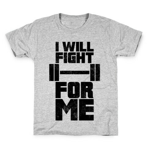 I Will Fight For Me (Vintage) Kids T-Shirt