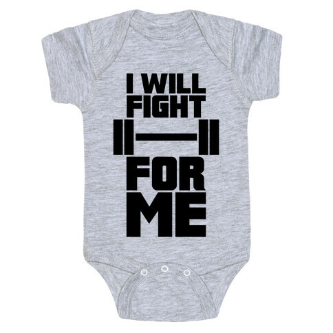 I Will Fight For Me Baby One-Piece
