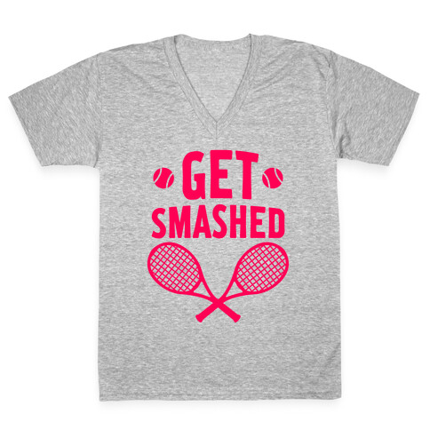 Get Smashed V-Neck Tee Shirt