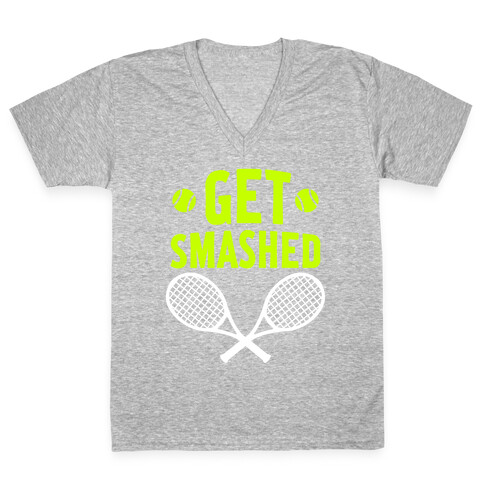 Get Smashed V-Neck Tee Shirt