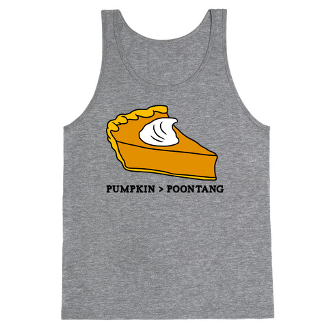 PUMPKIN VS POONTANG PIE Tank Top