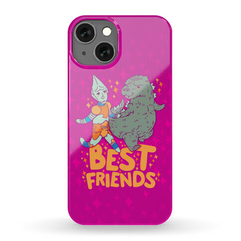 Best Friends Jet Jaguar & Godzilla Phone Case