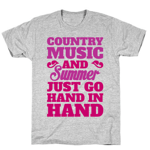 Country Music and Summer T-Shirt