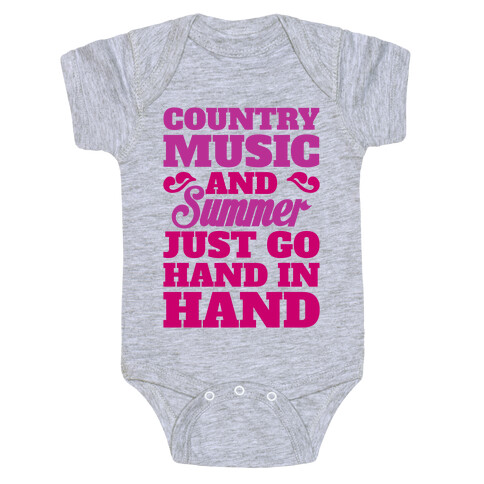 Country Music and Summer Baby One-Piece