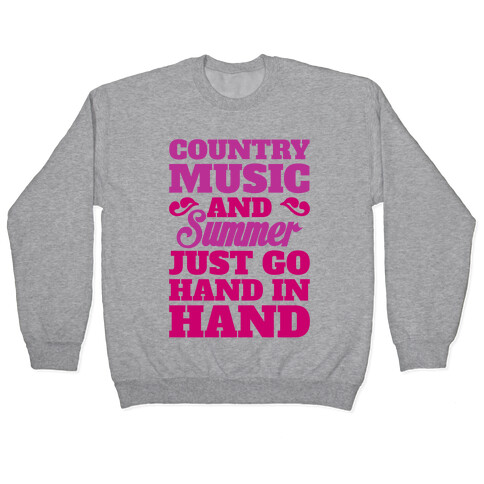 Country Music and Summer Pullover