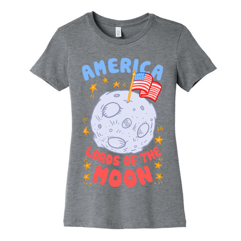 America: Lords of the Moon Womens T-Shirt