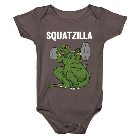 Squatzilla Baby One-Piece