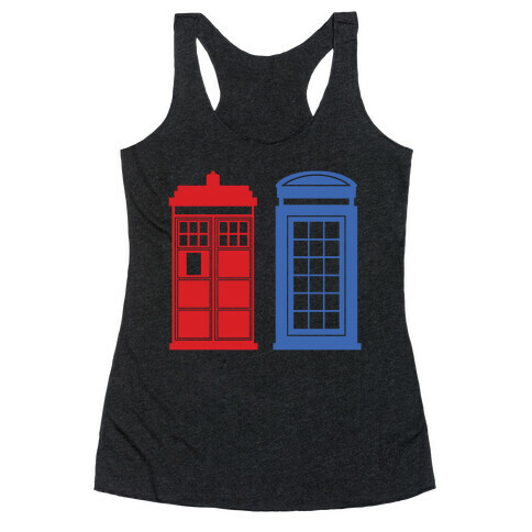 Doctor and Inspector Racerback Tank Top