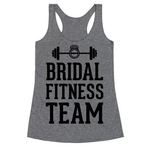 Bridal Fitness Team Racerback Tank Top