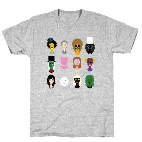 Many Faces of Fielding T-Shirt
