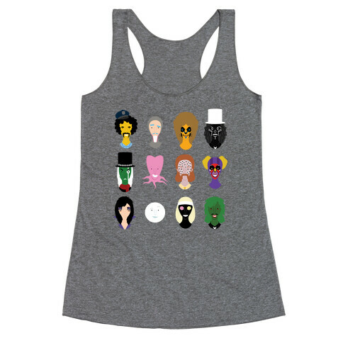 Many Faces of Fielding Racerback Tank Top