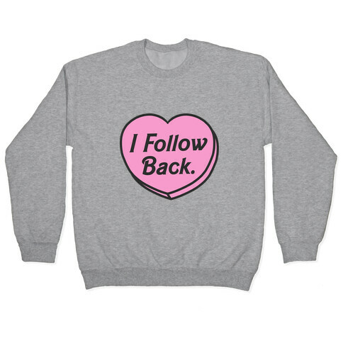 I Follow Back Pullover