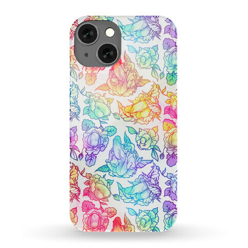 Floral Penis Rainbow phone case Phone Case