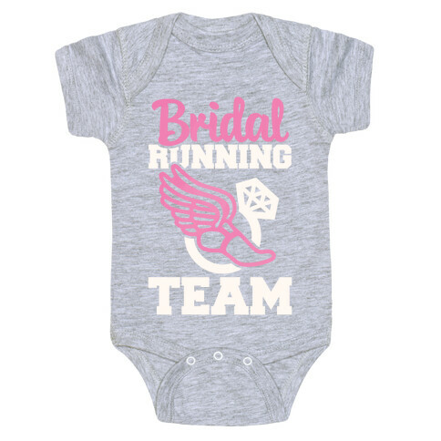 Bridal Running Team Baby One-Piece