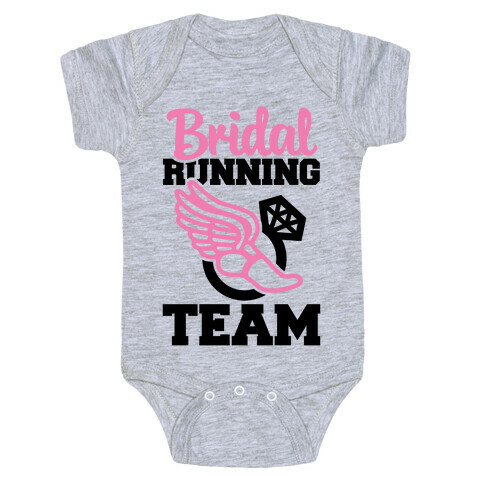 Bridal Running Team Baby One-Piece