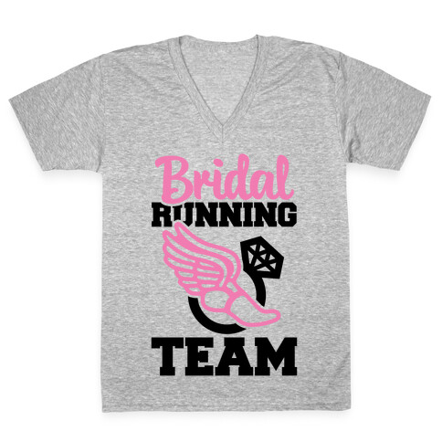 Bridal Running Team V-Neck Tee Shirt