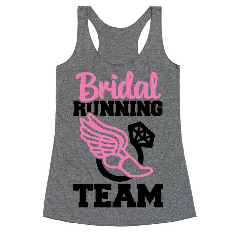 Bridal Running Team Racerback Tank Top