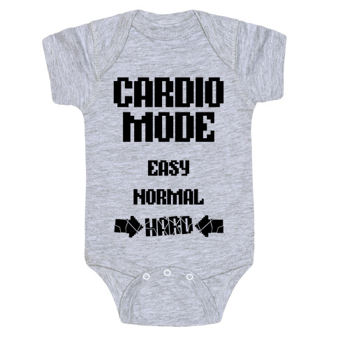 Cardio Mode: HARD Baby One-Piece